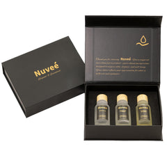 Nuveé Midnight in Paris 20ml bottle ready for serene diffusion in a cozy space.