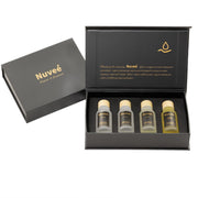Nuveé My Way 20ml bottle beside a diffuser for long-lasting aroma.