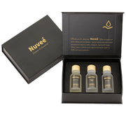 Nuveé My Way bottle pour demonstrates smooth diffusion in refined spaces