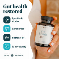 Nuven Naturals digestive herbs with turmeric and ginger aid comfort