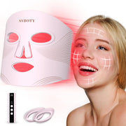 NVBOTY LED face mask overview for at-home light therapy benefits.
