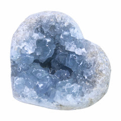 Nvzi angelite crystal shines as a soothing centerpiece