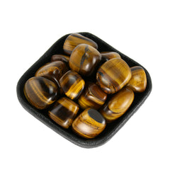 Nvzi Tiger's Eye chakra balance crystal promotes concentration and emotional steadiness