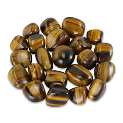Nvzi Tiger's Eye crystal stone 0-5lb shows rich bands for meditation and home decor