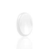 Nvzi worry stone quartz oval palm stone for calming meditation