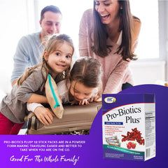 NWC Naturals Pro-Biotics Plus prebiotic FOS supports digestion.