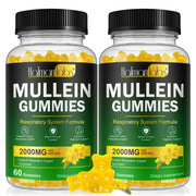 Nyloriaine Mullein Gummies bottle front for daily respiratory support