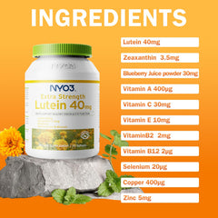 NYO3 eyes health vision softgels designed for daily screen-time support.