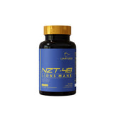 NZT-48 Premium Brain Booster bottle on desk – caffeine-free mental clarity.