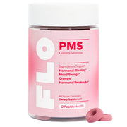 O Positiv FLO PMS Gummies bottle front for daily mood support