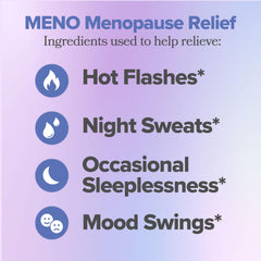 O Positiv MENO capsules daily for consistent menopause relief.