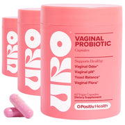 O Positiv URO vaginal probiotics capsules bottle supports vaginal health and pH balance.