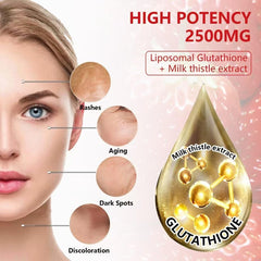 Oakevlp glutathione gummies packaging box designed for convenient daily use.