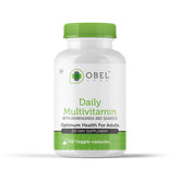 obel Daily Multivitamin bottle cap shown, supports daily wellness.