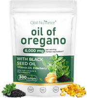 Obill NuTrance Oil of Oregano bottle with softgels for daily immune support