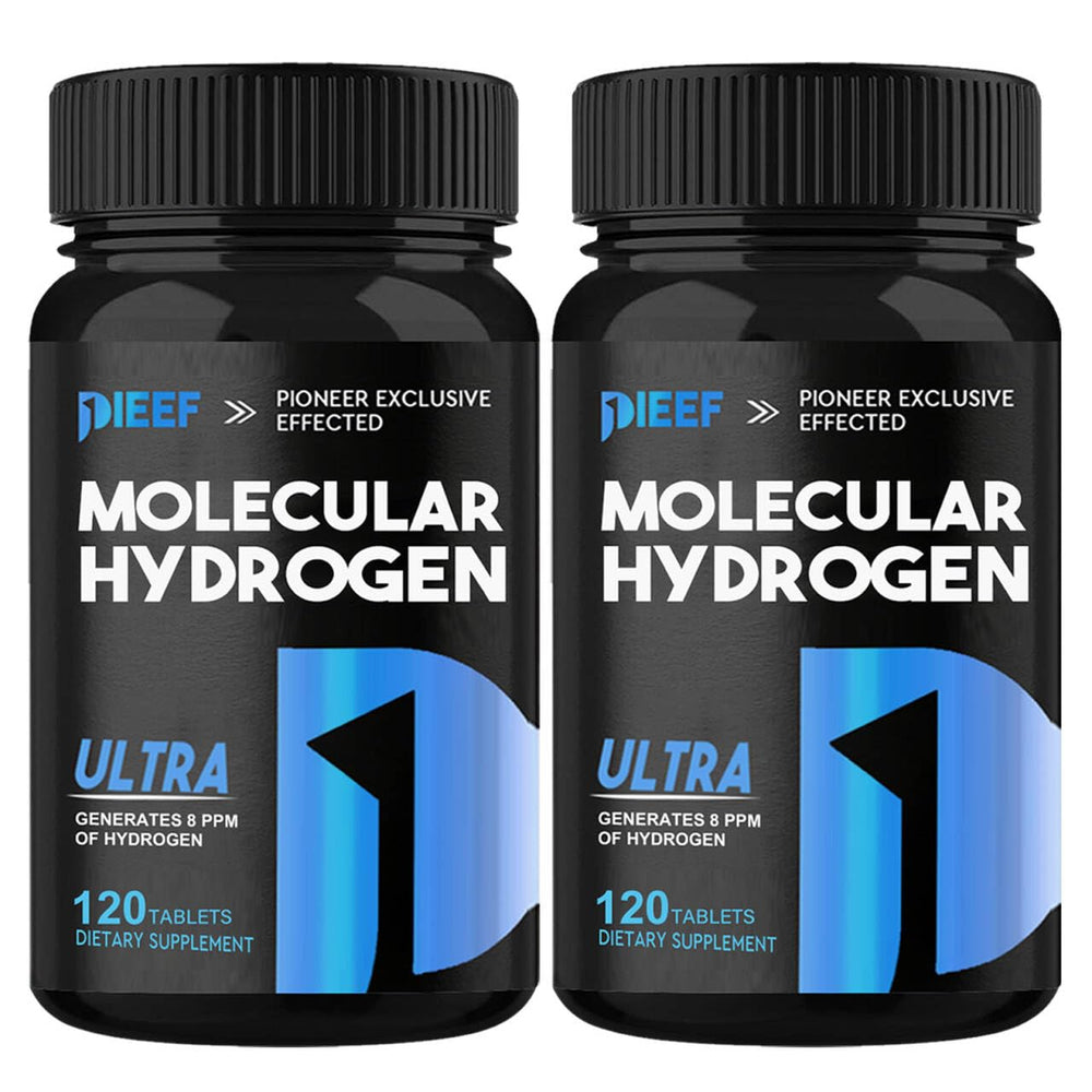 Obnobm Hydrogen Water Tablets bottle shows a 240-count supply for daily hydration and cognitive focus.