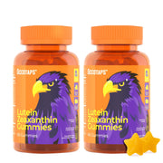 Occotaps Lutein & Zeaxanthin gummies in bottle packaging for daily eye support.