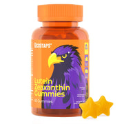 Occotaps star-shaped gummies bottle showing daily eye support