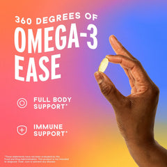 Oceanblue Omega-3 with Vitamin D3 provides daily immune support potential