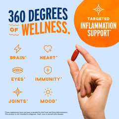 OceanBlue gluten-free and allergen-free softgels ensure clean daily supplementation.