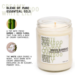 OH SO GOOD ORGANICS hand-poured candle from Virginia emphasizing craftsmanship