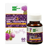 OIC NEW Nano Silymarin bottle displaying compact capsules for daily liver support