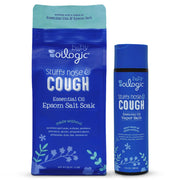 Oilogic Stuffy Nose & Cough Vapor Bath eases nasal congestion during bath time.
