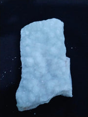 Okenite Druzy Crystal Cluster close-up showcases soft energy texture for serenity and focus.