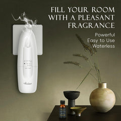 OliveTech Plug-in Scent Diffuser in use for consistent scent in living spaces.