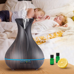 OliveTech Aroma Diffuser ambient light creates a calming glow