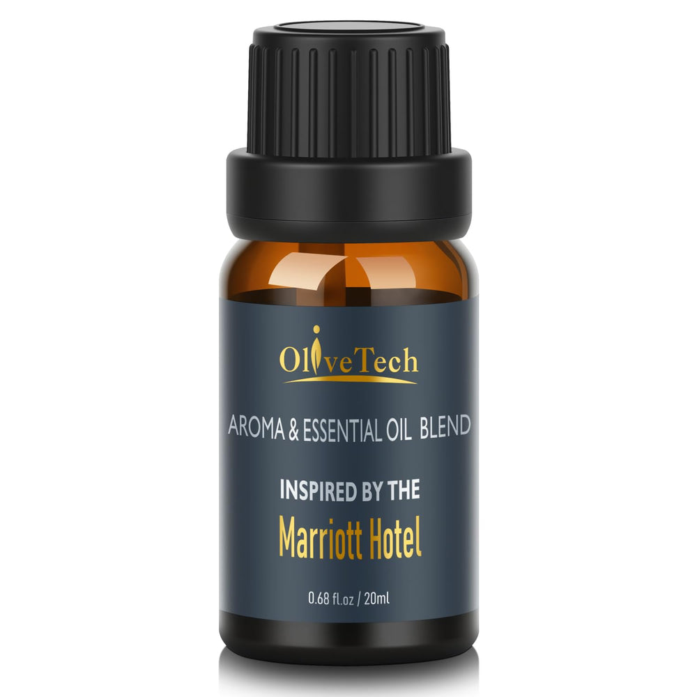 OliveTech Hotel Diffuser Oil bottle in amber glass for lasting fragrance.