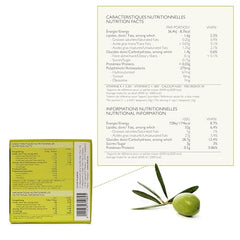OLIVIE olive leaf capsules displayed, highlighting organic non-GMO ingredients