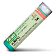 OLLOÏS Sabina 30c pack with 80 pellets for easy dosing.