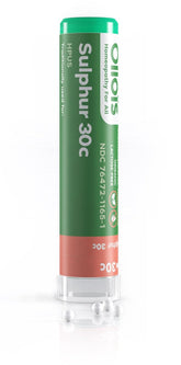 OLLOÏS Sulphur 30c pellets dissolving under the tongue for easy dosing