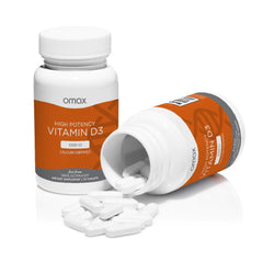 Omax3 bottle label close-up highlighting non-GMO and gluten-free ingredients