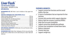 Omega Alpha Liver Flush ingredient pack featuring Milk Thistle and Turmeric blend