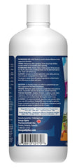 Omega Alpha Liver Flush label detail emphasizing liver support and alcohol-free formula
