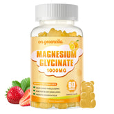 On Greenvita Magnesium Glycinate Gummies bottle for daily calm mood support