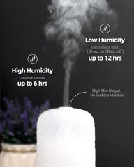 Onaboviva diffuser glows with warm ambient light for evening relaxation
