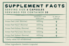 One Earth Health NZ label closeup shows clean ingredients.