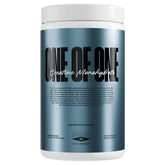 ONE OF ONE Creatine front label highlighting unflavored powder for clean performance.