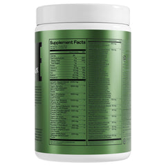 Pineapple flavor label on ONE OF ONE Greens & Gut Health signals refreshing taste.