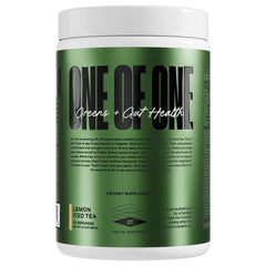 ONE OF ONE Greens & Gut Health tub front for daily use.