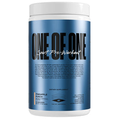ONE OF ONE Sport Pre-Workout Powder Pineapple Punch bottle ready to energize your workout