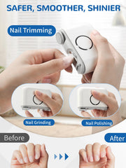 ONEDONE baby nail trimmer with recessed blades for gentle care