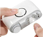 ONEDONE Electric Nail Clipper 3-in-1 design close-up for safe trims
