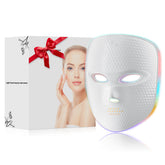 Onlucky red light mask front view for at-home skincare sessions