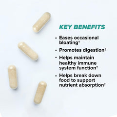 ONNIT Total Gut Health label close-up showing IGEN non-GMO verification