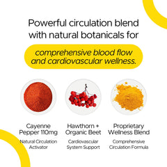 ONOTIC Cayenne Pepper Drops label front, premium botanical blend
