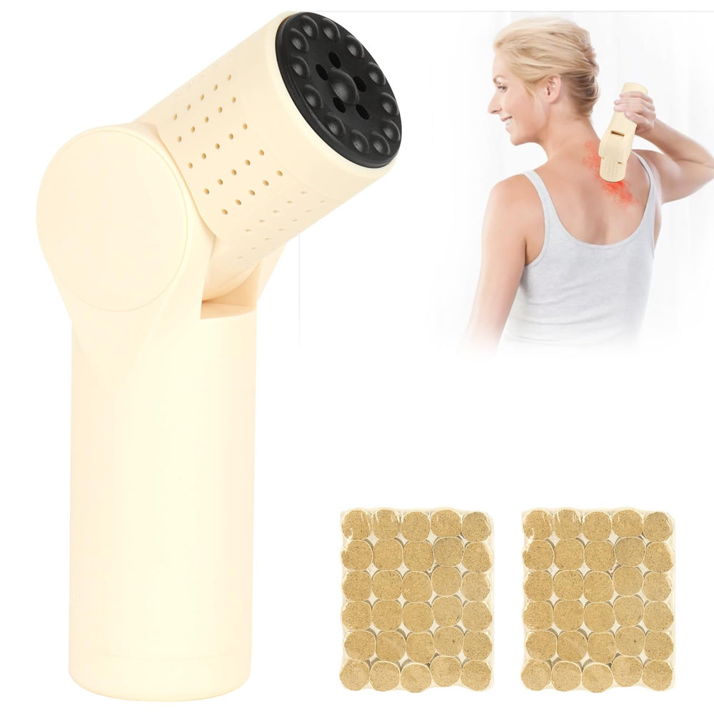 OnVisit Gua Sha Moxibustion setup enabling warm, relaxing massage.